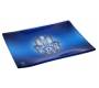 V-Syndicate Γυάλινος Rolling Tray Δίσκος - Hamsa Blue - Mini (16x12cm) - Τιμή: 10,50€