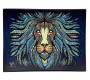 V-Syndicate Γυάλινος Rolling Tray Δίσκος - Tribal Lion - Mini (16x12cm) - Τιμή: 10,50€