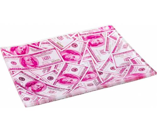 V-Syndicate Glass Rolling Tray - Dollars - Small (26x16cm) -  Price: 12,50€