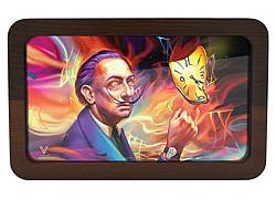 V-Syndicate Rolling Tray Ξύλινος Δίσκος Dalirious 3D - Medium (30x18cm)