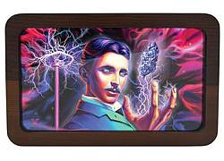 V-Syndicate Rolling Tray Ξύλινος Δίσκος High Voltage 3D - Medium (30x18cm)