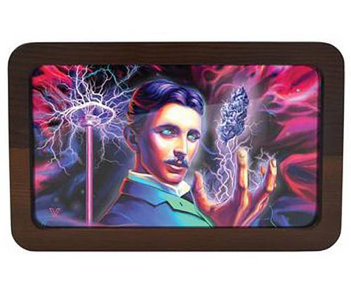 V-Syndicate Rolling Tray Ξύλινος Δίσκος High Voltage 3D - Medium (30x18cm) - Τιμή: 31,90€