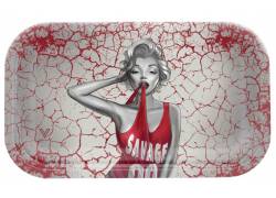 V-Syndicate Rolling Tray Δίσκος Dank Diva - Small (16x27cm)