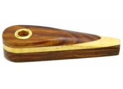 Ξύλινη Πίπα Hemp - 8cm