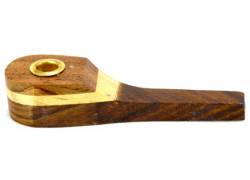 Ξύλινη Πίπα Hemp - 8.5cm