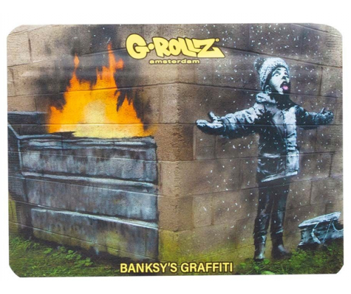 G-Rollz Σακουλάκι Ασφαλείας Zip - Banksy's Snowflake Boy (105x80mm) - Τιμή: 1,40€
