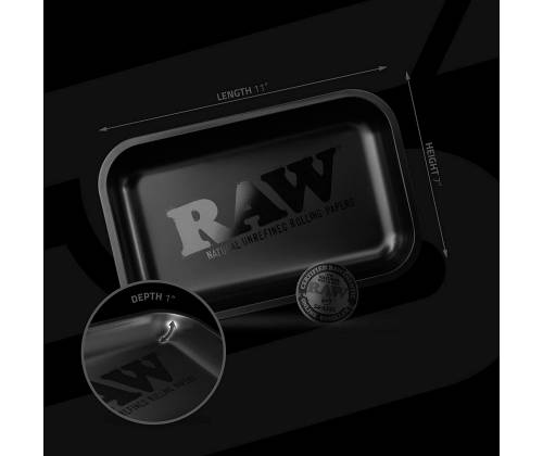 RAW Murder’d Rolling Tray -  Δίσκος Small (17x27cm) - Τιμή: 8,00€