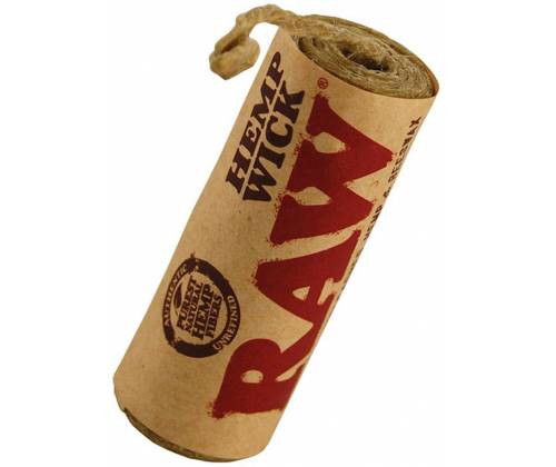RAW Hemp Wick Φυτίλι - 6 Μέτρα - Τιμή: 2,50€