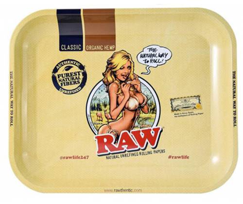 Raw Rolling Tray Δίσκος «Raw Girl» Medium (27x33cm) - Τιμή: 11,50€