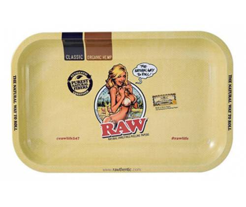 Raw Rolling Tray «Raw Girl» Small (17x27cm) -  Price: 8,50€