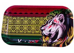 V-Syndicate Rolling Tray Δίσκος RASTA LION - Small (16x27cm)