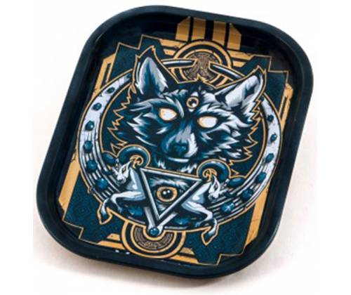 V-Syndicate Rolling Tray Δίσκος WOLF - Mini (14x18cm) - Τιμή: 6,50€