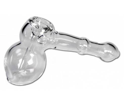 Νερόπιπα Black Leaf Χειροποίητη Γυάλινη «Hammer» - 13.5cm - Τιμή: 9,70€