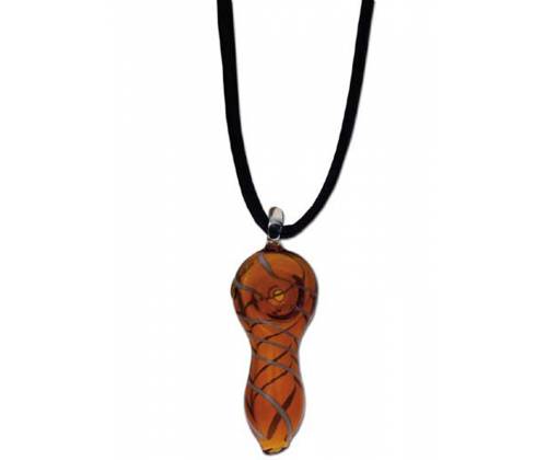 Πίπα Black Leaf Χειροποίητη Γυάλινη Mini - 60mm - Τιμή: 6,50€