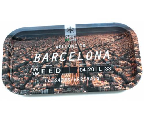 Plant of Life Rolling Tray Δίσκος BCN Welcome - Small (27x16cm) - Τιμή: 7,00€