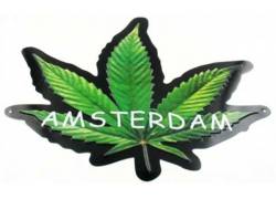 Διακοσμητικό Τοίχου Amsterdam Weed - Μέγεθος 30x35cm