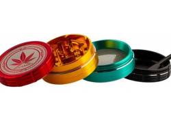 Amsterdam Grace Glass Grinder Τρίφτης Rasta 50mm Aluminium - 4 Parts