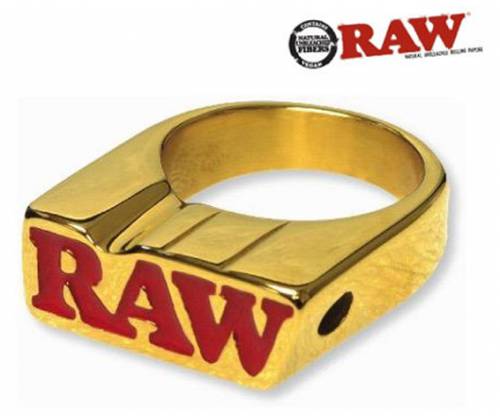 Δαχτυλίδι RAW - Gold Smoking Ring - Τιμή: 29,00€