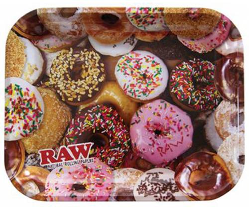 Raw Rolling Tray «Donuts» Medium (27x33cm) -  Price: 10,70€