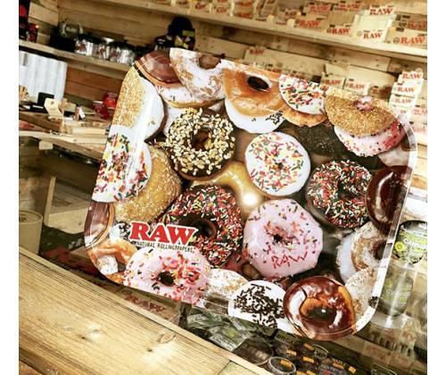 Raw Rolling Tray «Donuts» Medium (27x33cm) -  Price: 10,70€