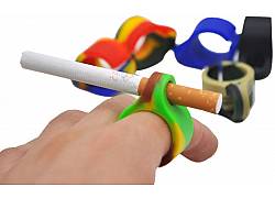 Δαχτυλίδι Σιλικόνης - Cigarette Holder Ring