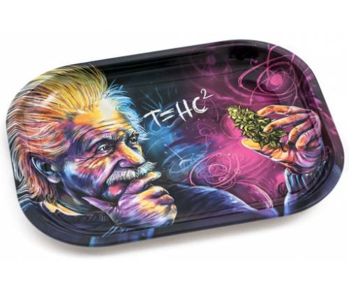 V-Syndicate Rolling Tray Einstein - Mini (14x18cm) -  Price: 6,50€