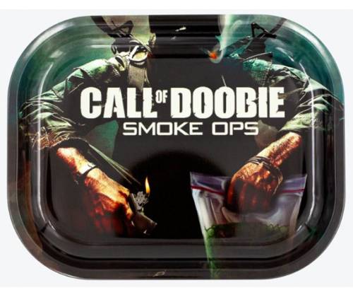 V-Syndicate Rolling Tray Δίσκος Call Of Doobie - Mini (14x18cm) - Τιμή: 6,50€