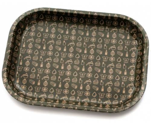 V-Syndicate Rolling Tray Δίσκος Plant Of Life Symbols - Mini (14x18cm) - Τιμή: 6,50€