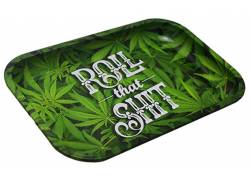 Rolling Tray Δίσκος Green Leaf - Medium (29x19cm)