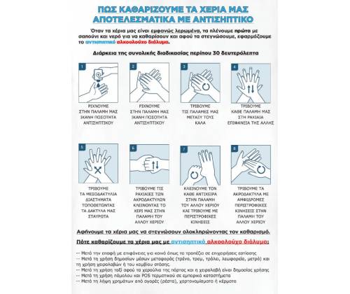 Αλκοολούχο Διάλυμα Καθαρισμού AtmosClean με 70% Αλκοόλη - 60ml by AtmosLab -  Price: 3,00€