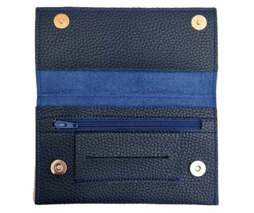 Καπνοθήκη 3cats Χειροποίητη Τεχνόδερμα - Σχέδιο Skull & Roses - Τιμή: 15,50€