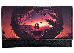 Καπνοθήκη 3cats Χειροποίητη Τεχνόδερμα - Σχέδιο Heart