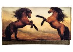 Καπνοθήκη 3cats Χειροποίητη Τεχνόδερμα - Σχέδιο Αλογα