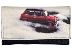 Καπνοθήκη 3cats Χειροποίητη Τεχνόδερμα - Σχέδιο Mini Cooper