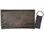 3cats Handmade Genuine Leather Black Tobacco Case - Keychain Gift - Price: 19,00€