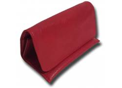 Καπνοθήκη Δερματίνη Κόκκινο - 30gr