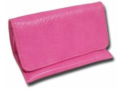 Καπνοθήκη Δερματίνη Ροζ - 30gr