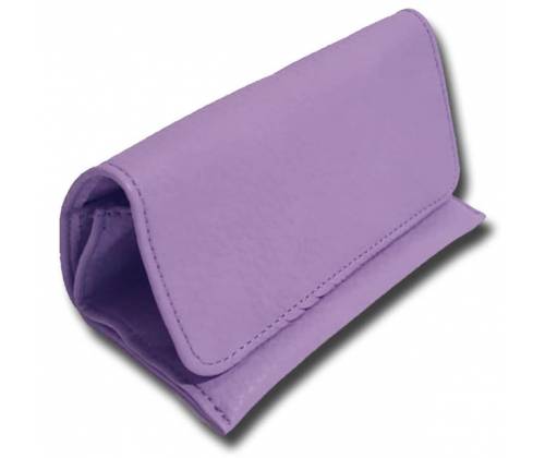 Καπνοθήκη Δερματίνη Μωβ - 30gr - Τιμή: 9,50€