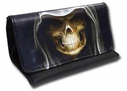Καπνοθήκη Δερματίνη Dark Skull
