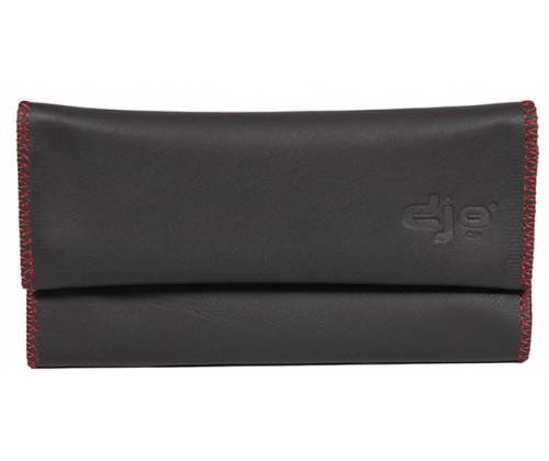 Καπνοθήκη Leon Δέρμα - Μεγάλη με Δέσιμο Μαύρη -  Price: 14,80€