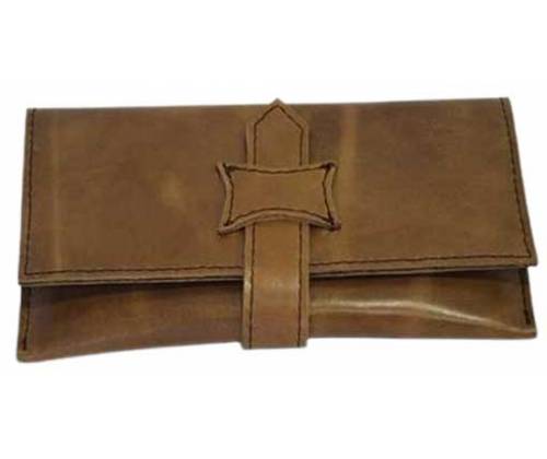 Καπνοθήκη Leon Δέρμα - Μεγάλη με Δέσιμο Ταμπά - Τιμή: 14,80€