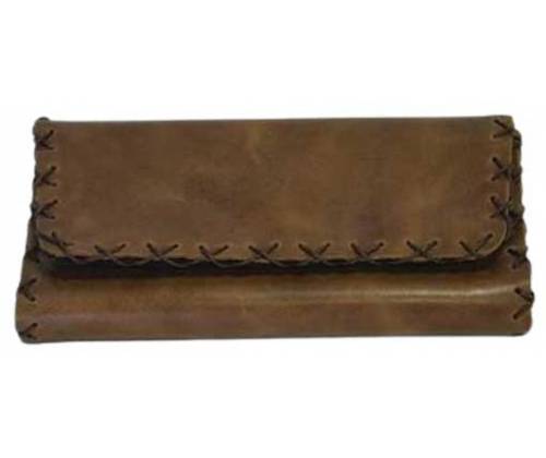 Καπνοθήκη Leon Δέρμα - Μεγάλη με Δερματοραφή Ταμπά - Τιμή: 15,80€