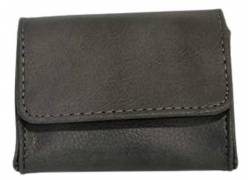 Καπνοθήκη Leon Τεχνόδερμα - Πουγκί Μικρό Γκρι