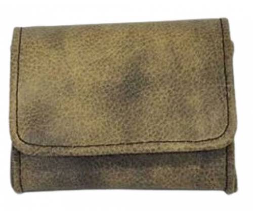 Καπνοθήκη Leon Τεχνόδερμα - Πουγκί Μικρό Λαδί - Τιμή: 9,90€