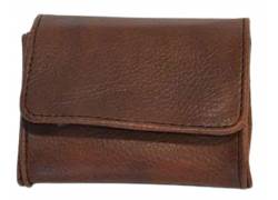 Καπνοθήκη Leon Τεχνόδερμα - Πουγκί Μικρό Καφέ