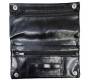Leather Look Faux Leather Cigarette Case - Black -  Price: 4,90€