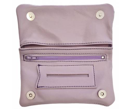 Καπνοθήκη Leon Τεχνόδερμα Χειροποίητη - με Ραμμένες Γωνίες Λιλά (200201) - Τιμή: 16,50€