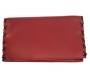Καπνοθήκη Leon Τεχνόδερμα Χειροποίητη - Πλακέ με Ραφές Κόκκινο (200205) - Τιμή: 16,50€