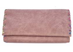 Καπνοθήκη Leon Τεχνόδερμα Χειροποίητη - με Ραφές Σάπιο Μήλο (200213)