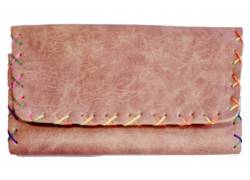 Καπνοθήκη Leon Τεχνόδερμα Χειροποίητη - με Πλέξιμο Σάπιο Μήλο (200219)